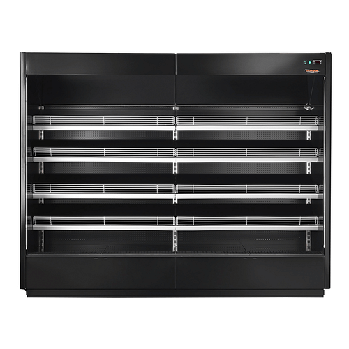 Tecondom TDST90-CA-187B 3 door remote display fridge